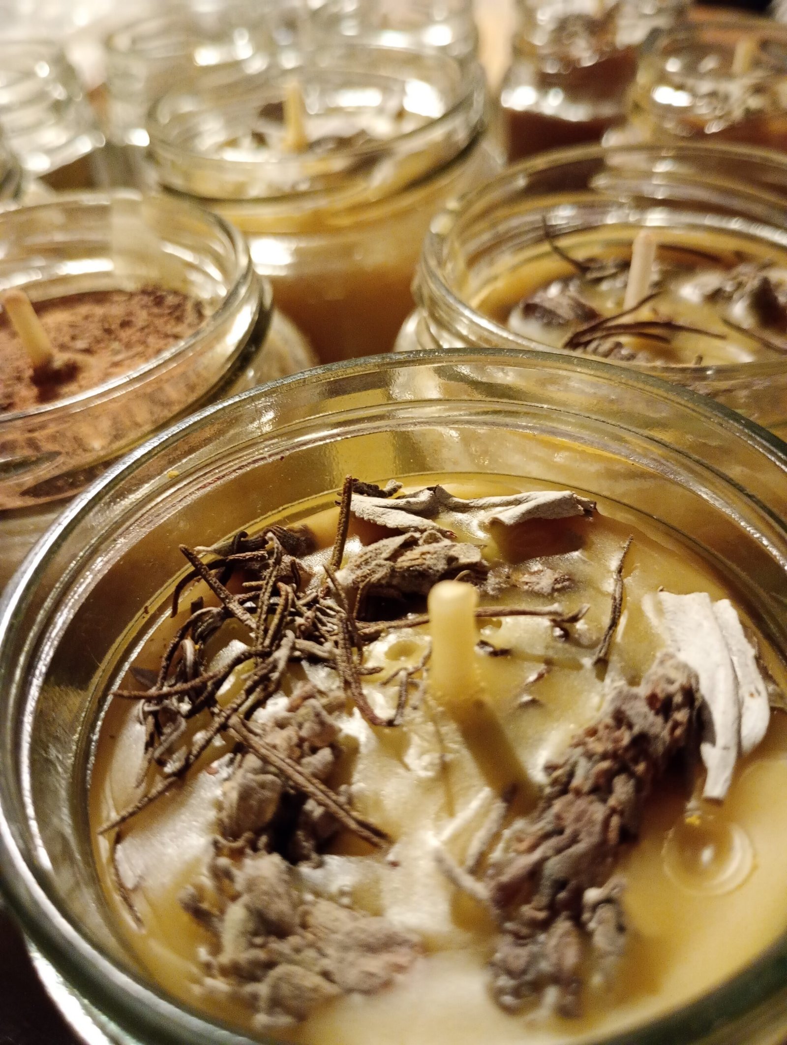 Velas de Cera de Abeja Caja de Cristal - Image 8