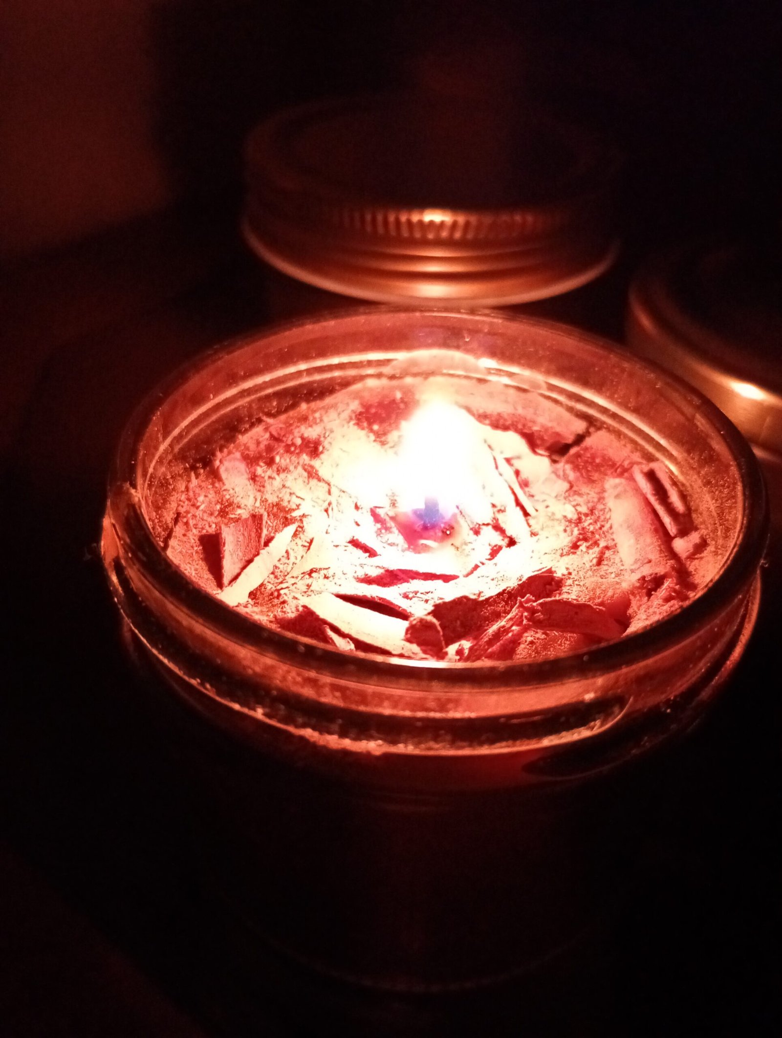 Velas de Cera de Abeja Caja de Cristal - Image 5